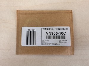 VN905-10C (282570) WASHER RECESSED (NEW)